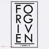 Forgiven 1 John 19 Bible Scripture Verse Christian Kids Long Sleeve Shirt thumb 2
