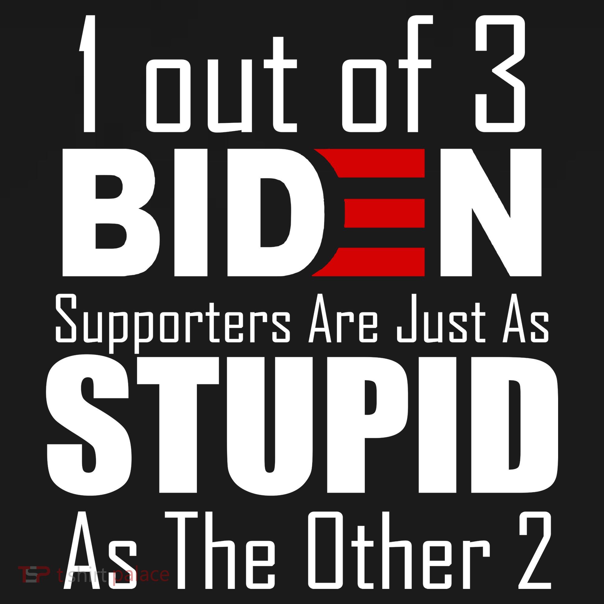 Funny 1 Out Of 3 Biden Supporters Are Just As The Other 2 Women's Hoodie