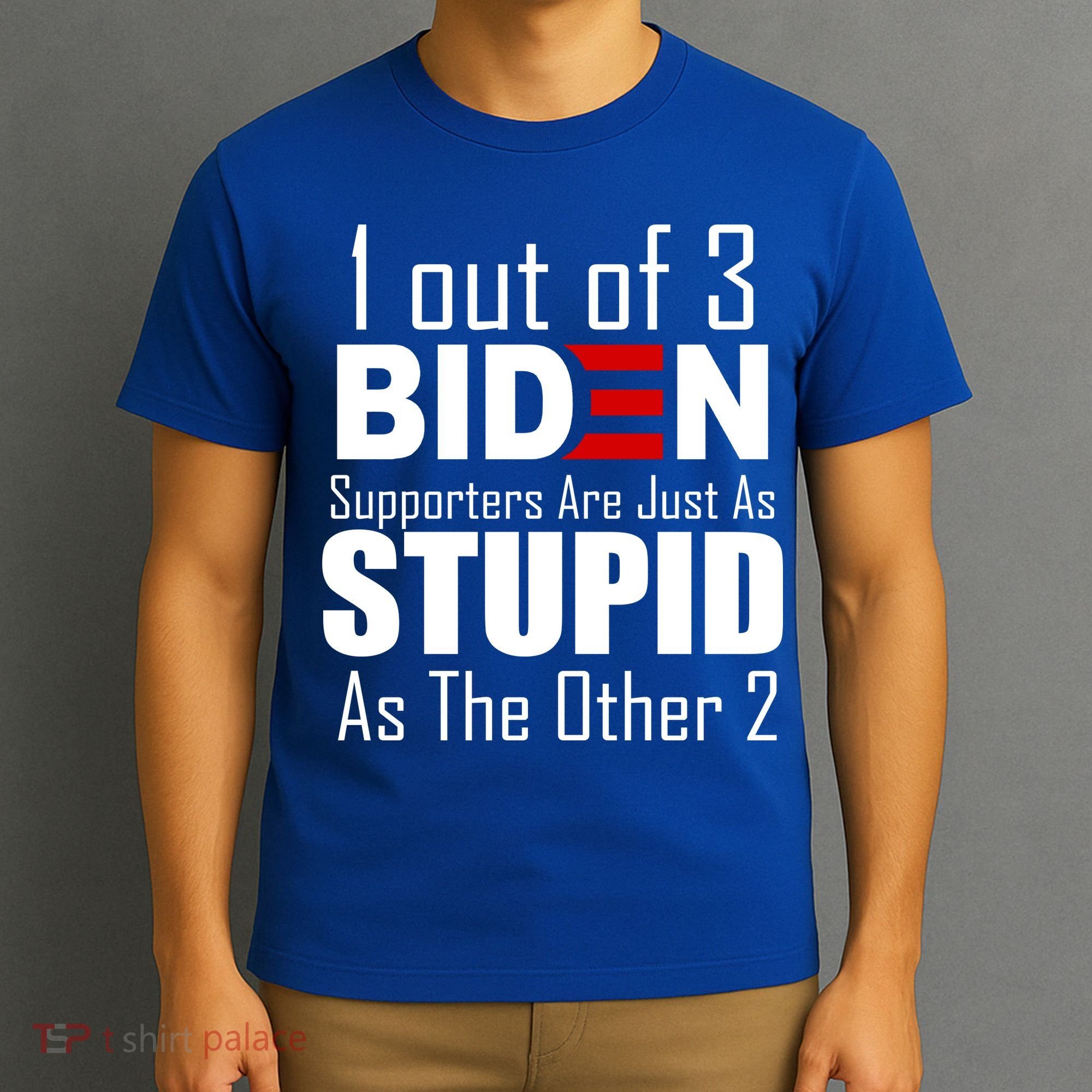 Funny 1 Out Of 3 Biden Supporters Are Just As The Other 2 T-Shirt
