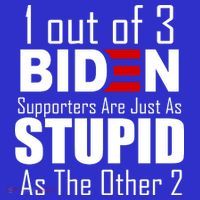 Funny 1 Out Of 3 Biden Supporters Are Just As The Other 2 Baby Bodysuit thumb 2