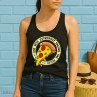 Funny 1 Pizza Everybody Knows The Rules Women's Tank Top thumb 2