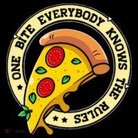 Funny 1 Pizza Everybody Knows The Rules Women's T-Shirt thumb 6