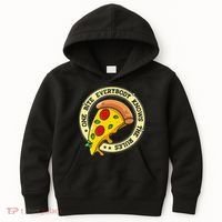 Funny 1 Pizza Everybody Knows The Rules Kids Hoodie thumb 0