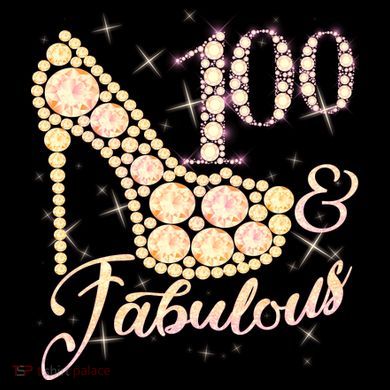 Fabulous & 100 Sparkly Heel 100th Birthday Coffee Mug