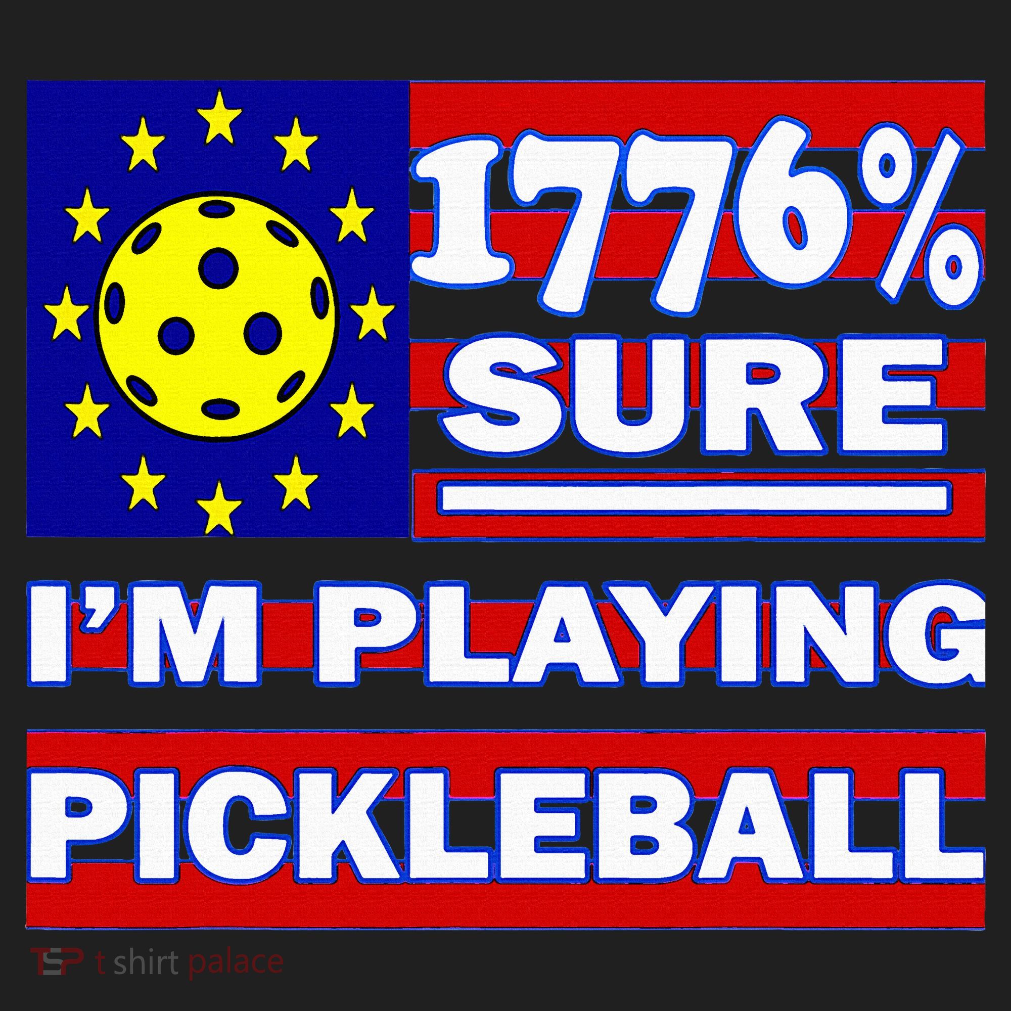 Funny 1776 Sure IM Playing Pickleball Beanie