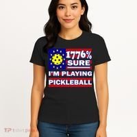 Funny 1776 Sure IM Playing Pickleball Women's T-Shirt thumb 4