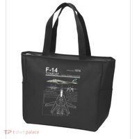 F 14 Tomcat Fighter Jet Diagram Graphic Tote Bag thumb 3