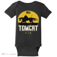 F 14 Tomcat Fighter Jet Baby Bodysuit thumb 0