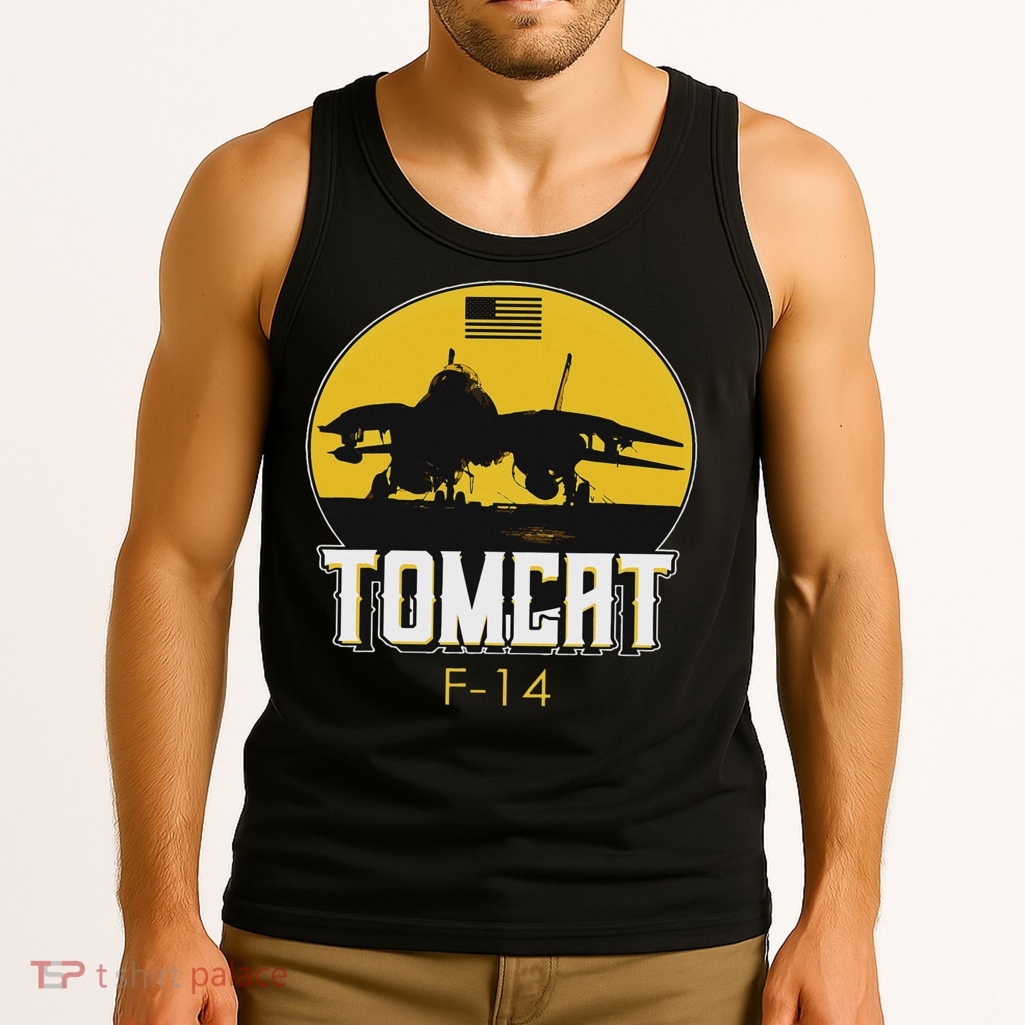F 14 Tomcat Fighter Jet Tank Top
