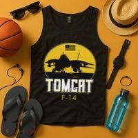 F 14 Tomcat Fighter Jet Tank Top thumb 4