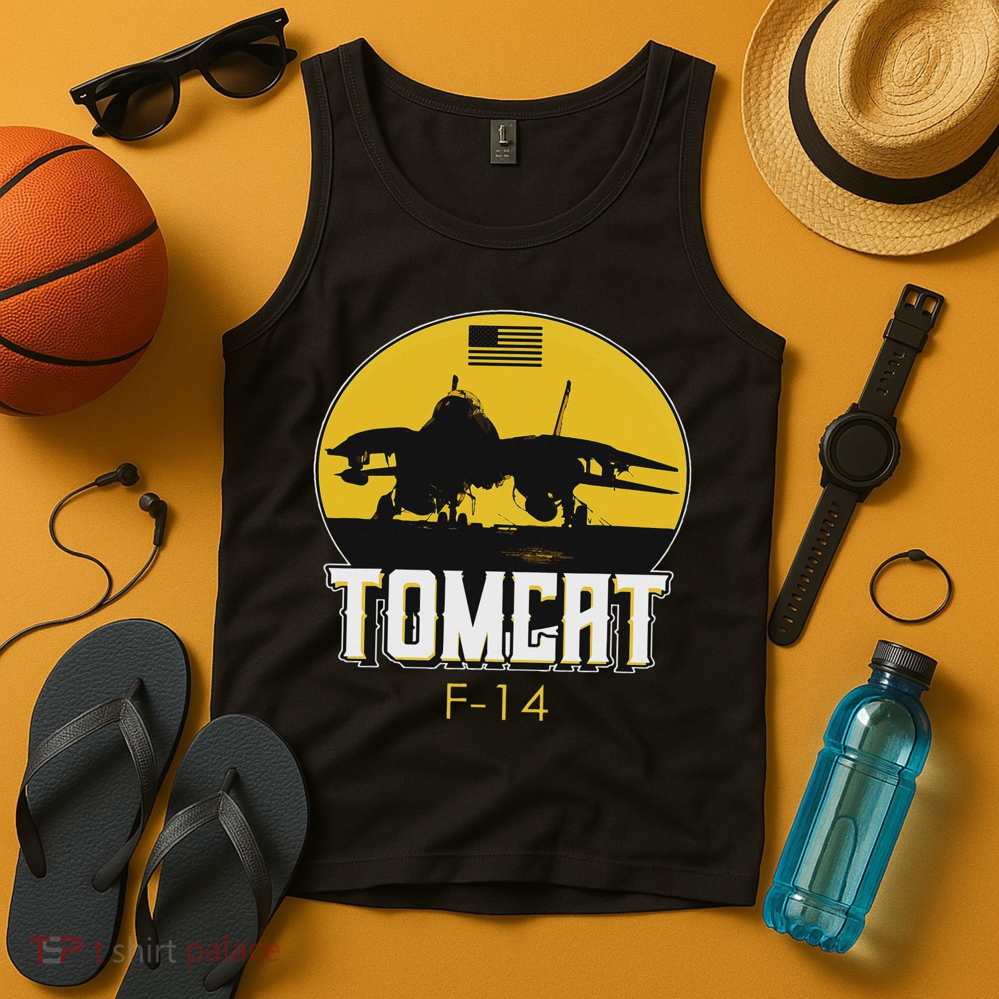 F 14 Tomcat Fighter Jet Tank Top