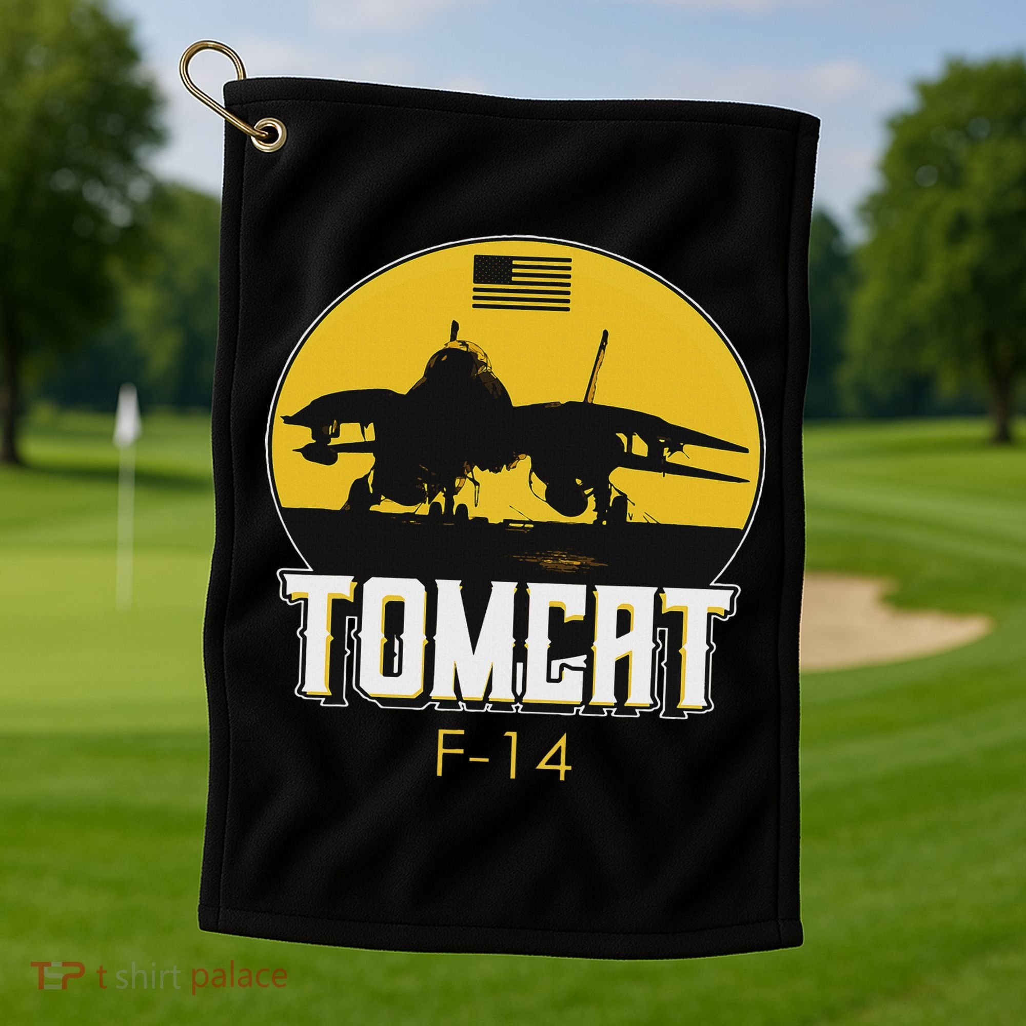 F 14 Tomcat Fighter Jet Golf Towel