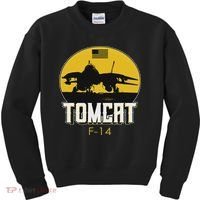 F 14 Tomcat Fighter Jet Kids Sweatshirt thumb 0