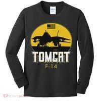 F 14 Tomcat Fighter Jet Kids Long Sleeve Shirt thumb 0
