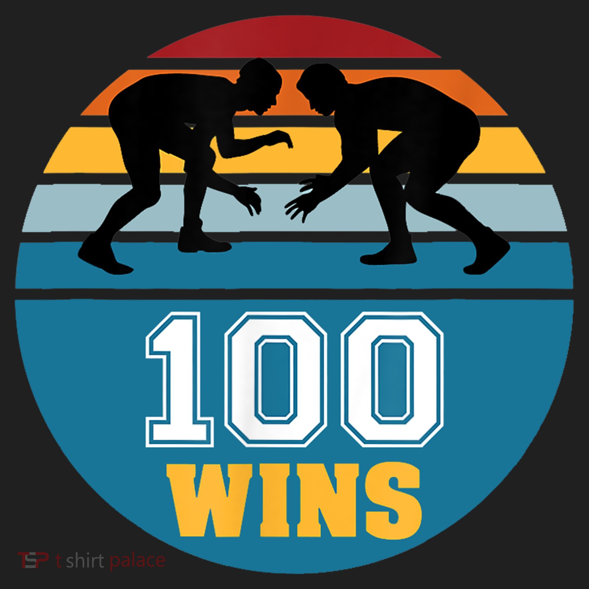 Funny 100 Wins Wrestling Gift Women's Sweatshirt
