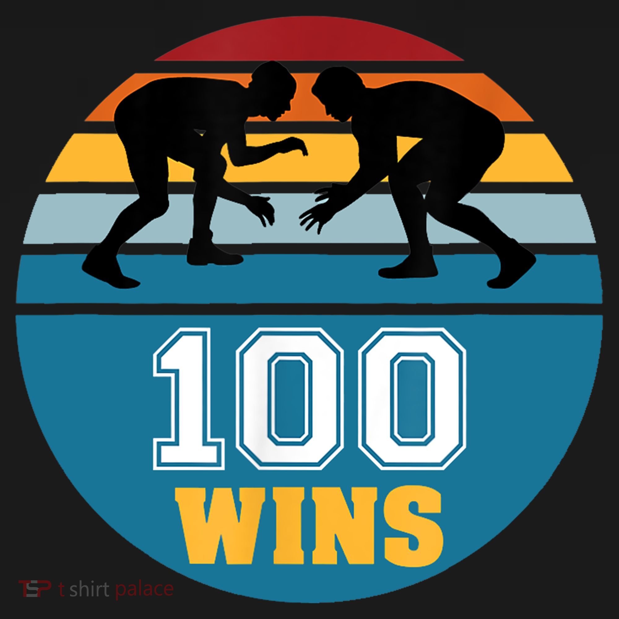 Funny 100 Wins Wrestling Gift Women's Hoodie