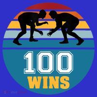 Funny 100 Wins Wrestling Gift T-Shirt thumb 7