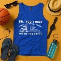 Funny 18 Wheeler Trucker Big Rig Semigifttrailer Truck Driver Funny Gift Tank Top thumb 4