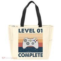 Funny 1st Wedding Anniversary For Couples Level 1 Complete Tote Bag thumb 0