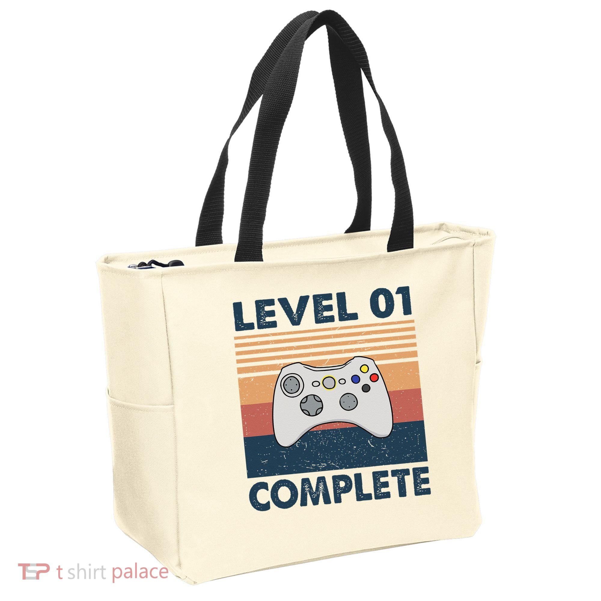 Funny 1st Wedding Anniversary For Couples Level 1 Complete Tote Bag