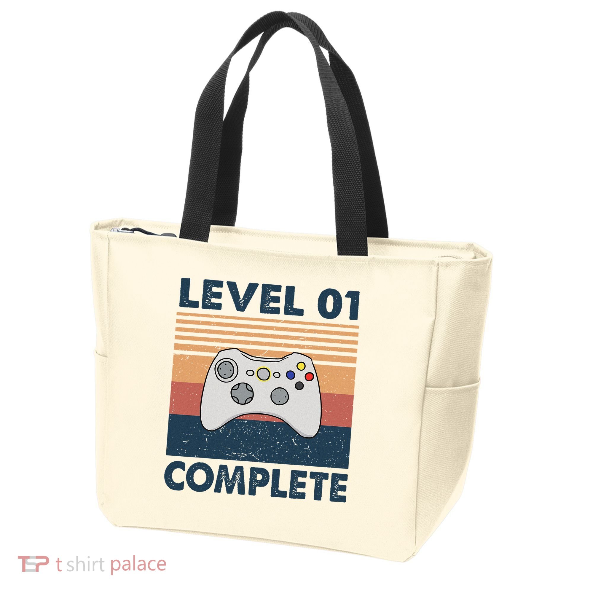 Funny 1st Wedding Anniversary For Couples Level 1 Complete Tote Bag