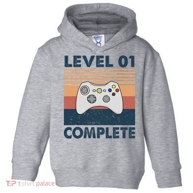 Funny 1st Wedding Anniversary For Couples Level 1 Complete Toddler Hoodie
