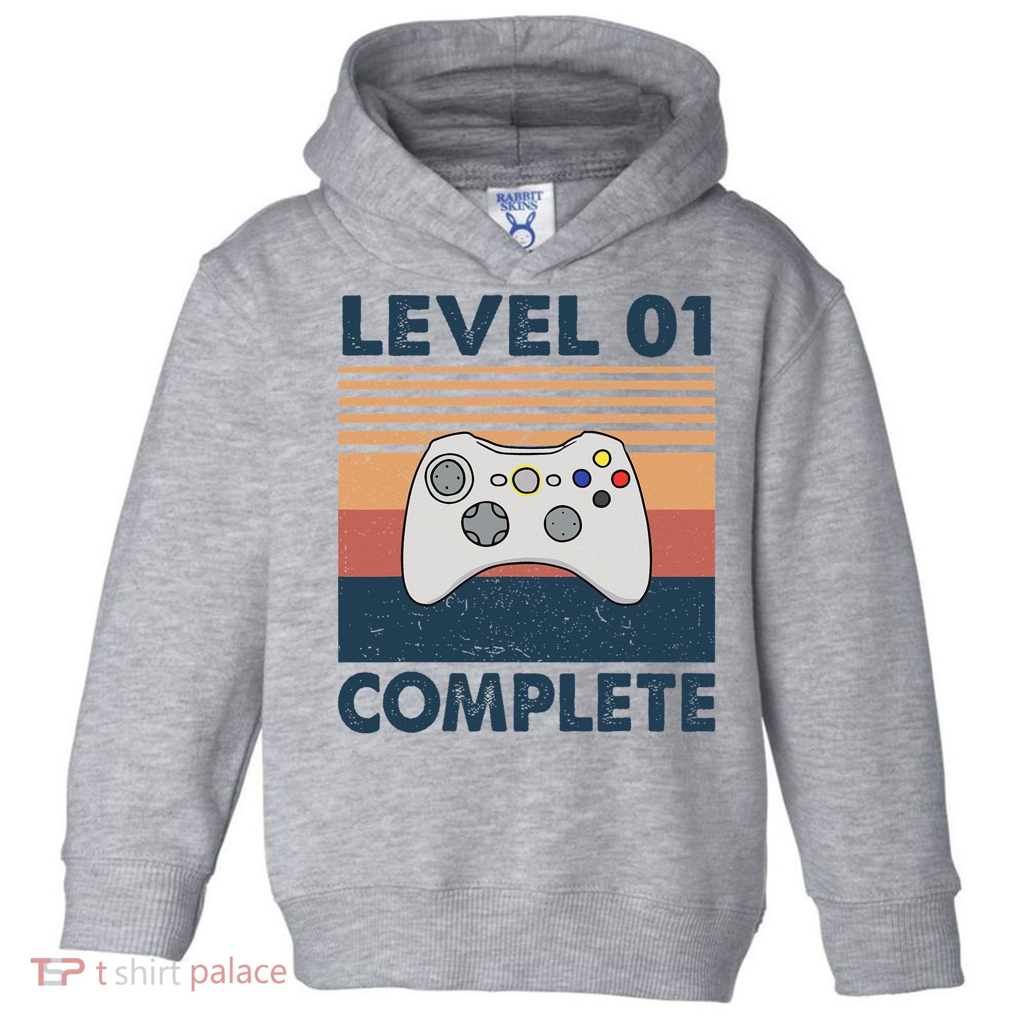 Funny 1st Wedding Anniversary For Couples Level 1 Complete Toddler Hoodie