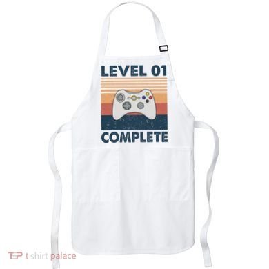 Funny 1st Wedding Anniversary For Couples Level 1 Complete Apron