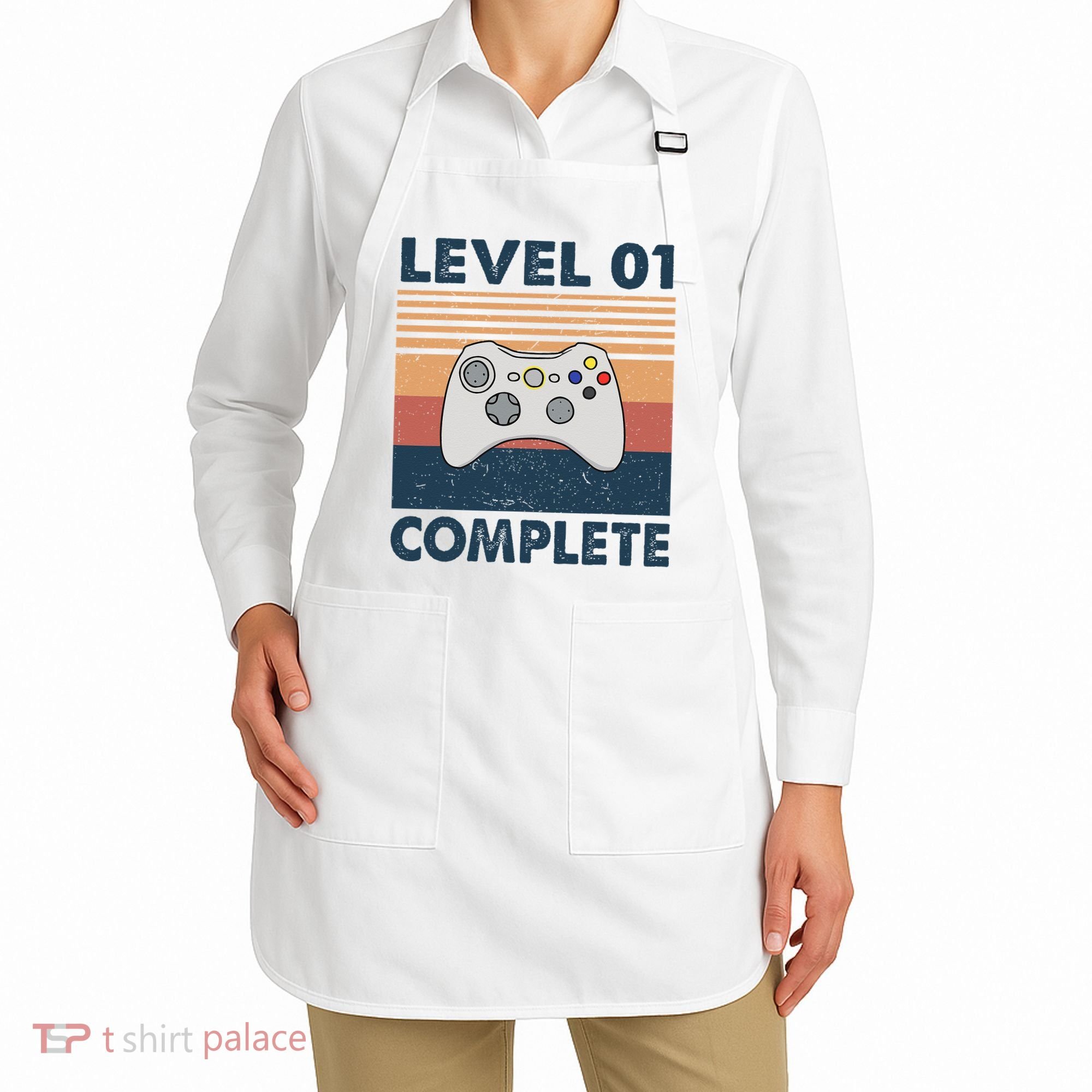 Funny 1st Wedding Anniversary For Couples Level 1 Complete Apron
