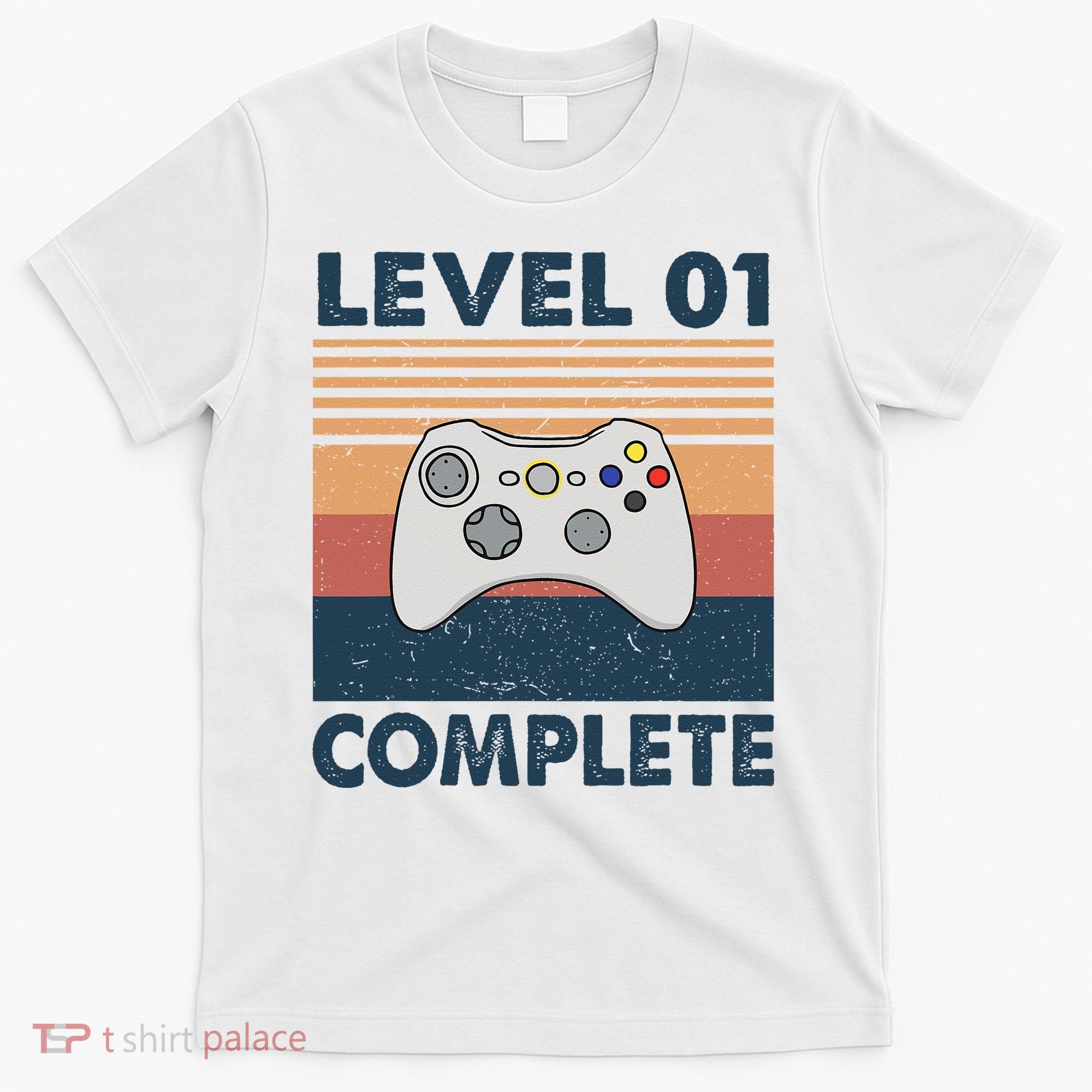 Funny 1st Wedding Anniversary For Couples Level 1 Complete T-Shirt