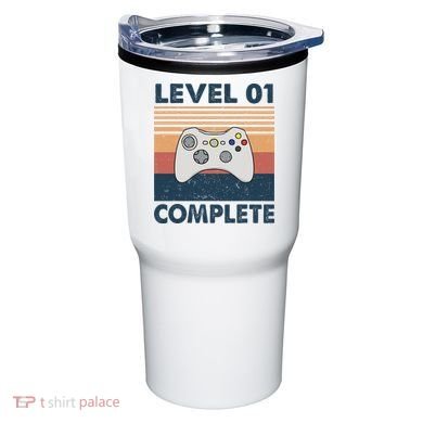 Funny 1st Wedding Anniversary For Couples Level 1 Complete Tumbler