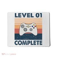 Funny 1st Wedding Anniversary For Couples Level 1 Complete Mousepad thumb 0