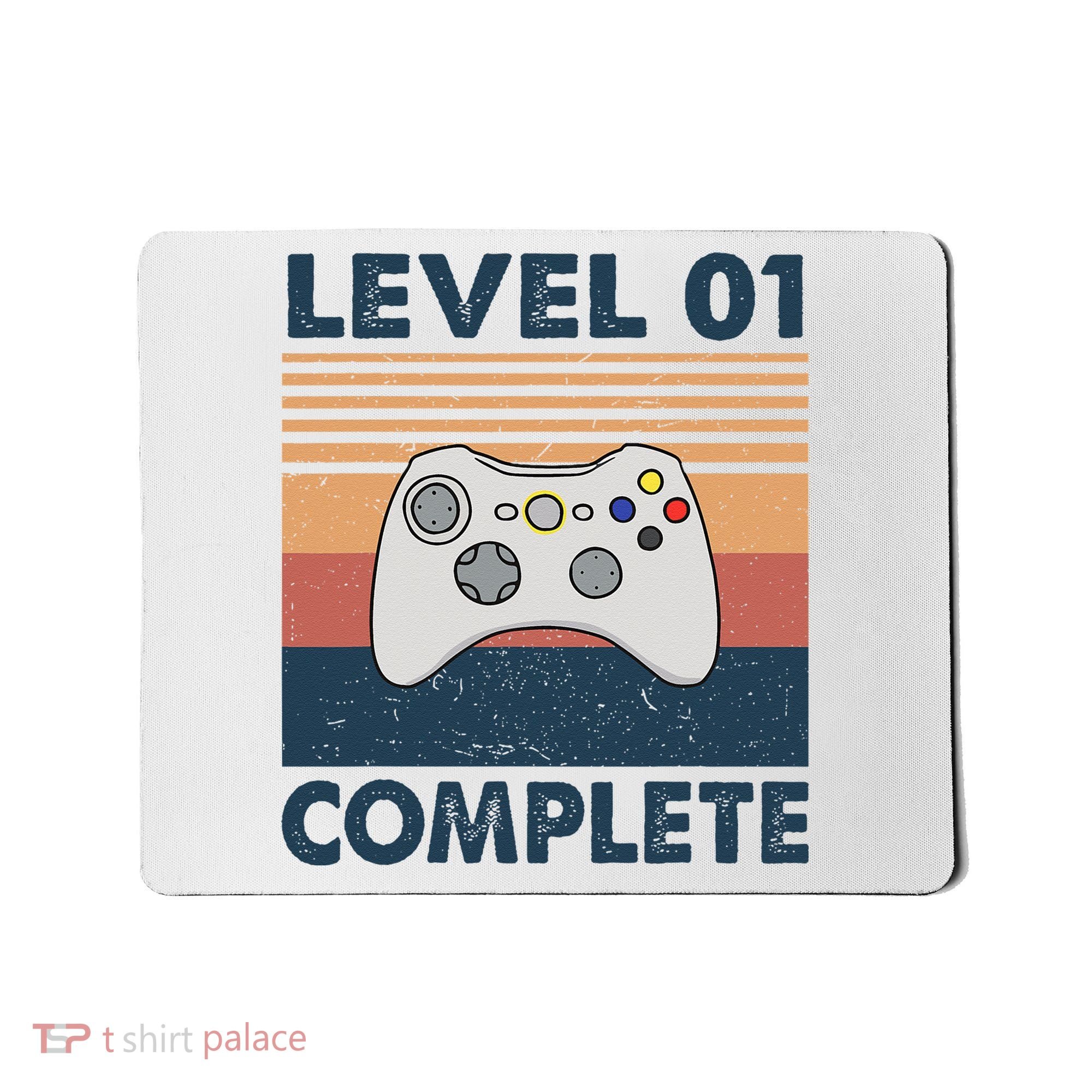 Funny 1st Wedding Anniversary For Couples Level 1 Complete Mousepad