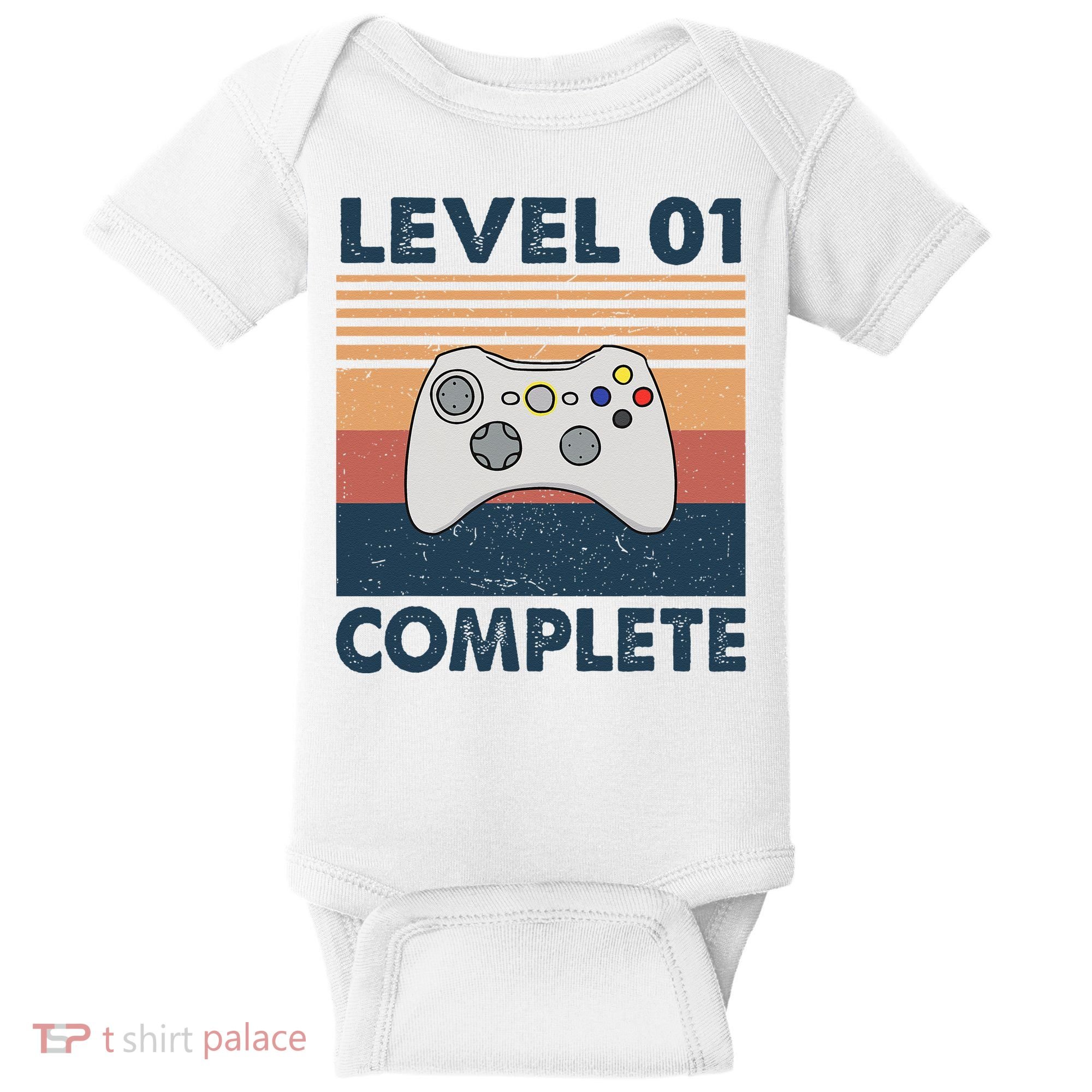 Funny 1st Wedding Anniversary For Couples Level 1 Complete Baby Bodysuit