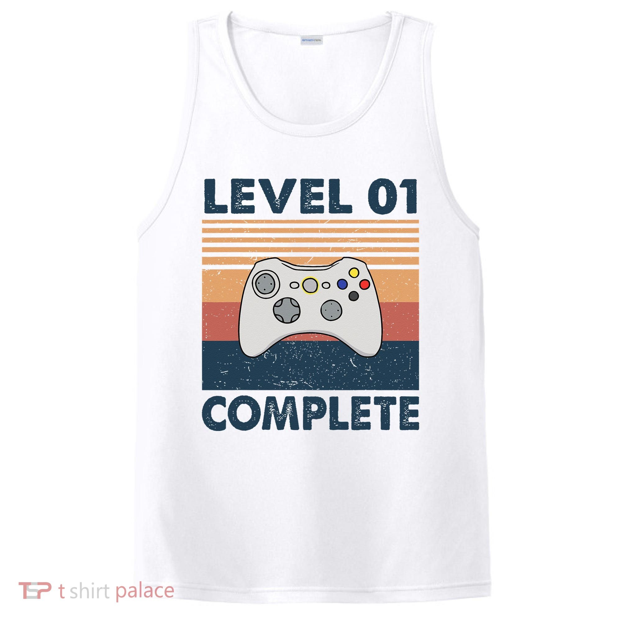 Funny 1st Wedding Anniversary For Couples Level 1 Complete PosiCharge Competitor Tank