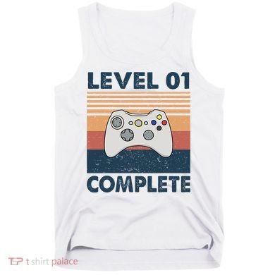 Funny 1st Wedding Anniversary For Couples Level 1 Complete Tank Top