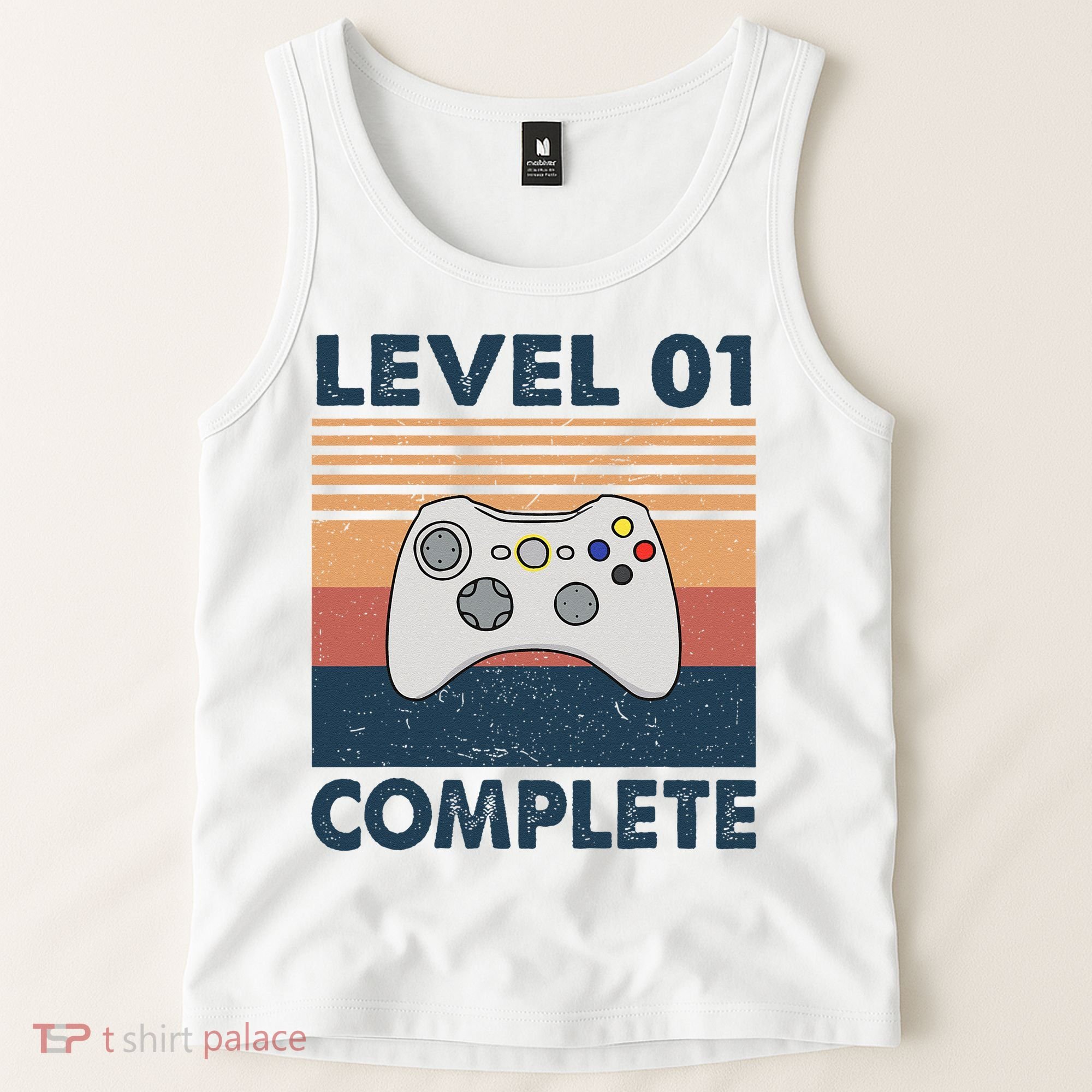 Funny 1st Wedding Anniversary For Couples Level 1 Complete Tank Top