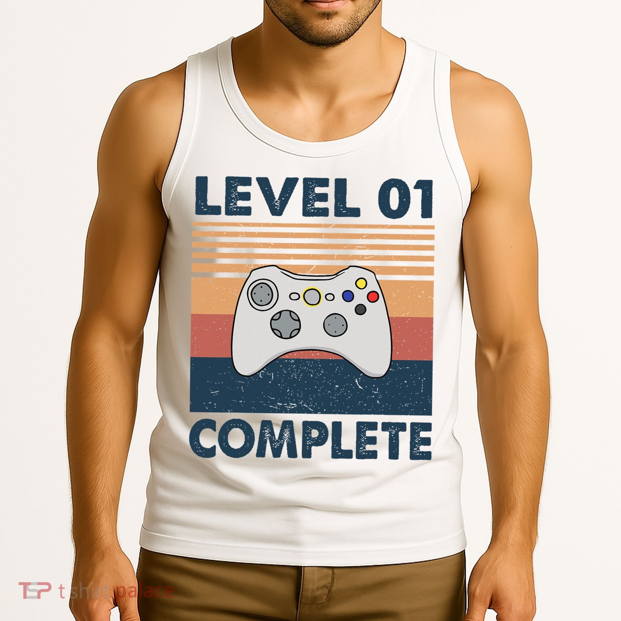 Funny 1st Wedding Anniversary For Couples Level 1 Complete Tank Top