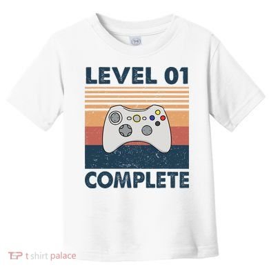 Funny 1st Wedding Anniversary For Couples Level 1 Complete Toddler T-Shirt
