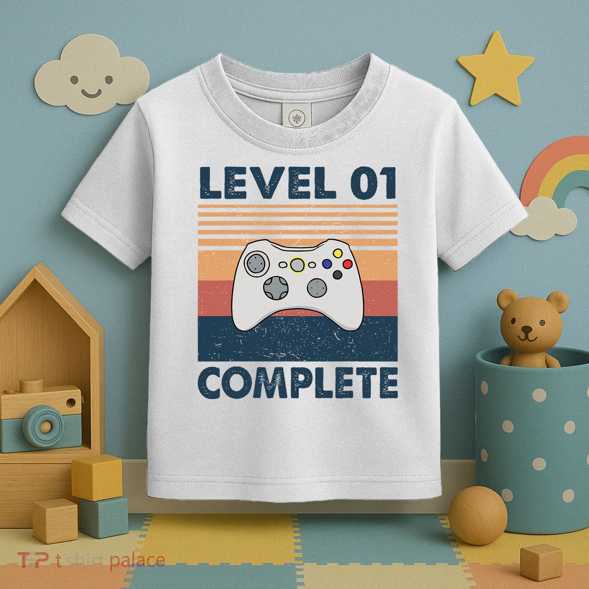 Funny 1st Wedding Anniversary For Couples Level 1 Complete Toddler T-Shirt