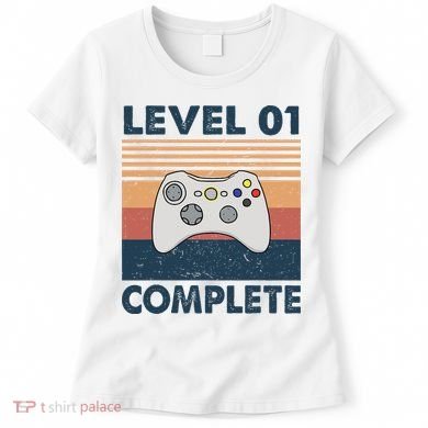 Funny 1st Wedding Anniversary For Couples Level 1 Complete Women's T-Shirt