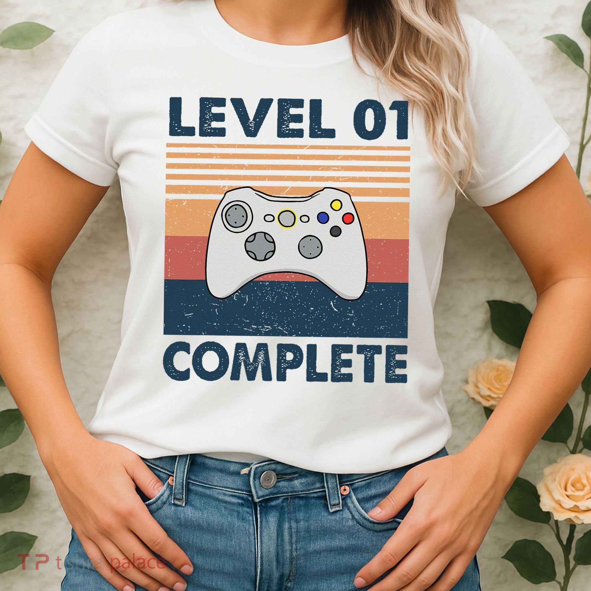 Funny 1st Wedding Anniversary For Couples Level 1 Complete Women's T-Shirt
