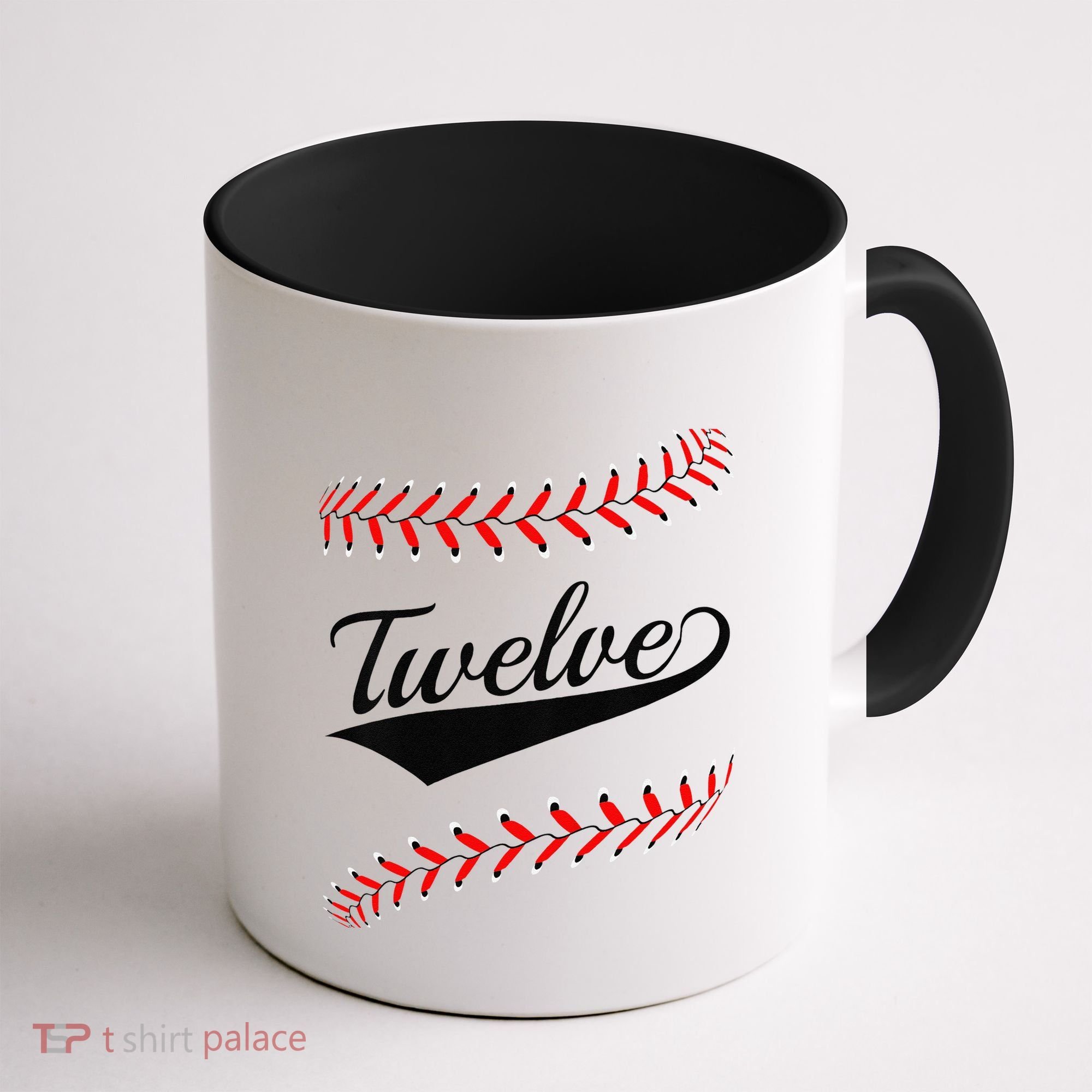Funny 12 Year Old 12th Baseball Softball Birthday Party Gift Coffee Mug