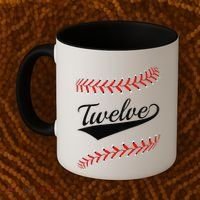 Funny 12 Year Old 12th Baseball Softball Birthday Party Gift Coffee Mug thumb 2
