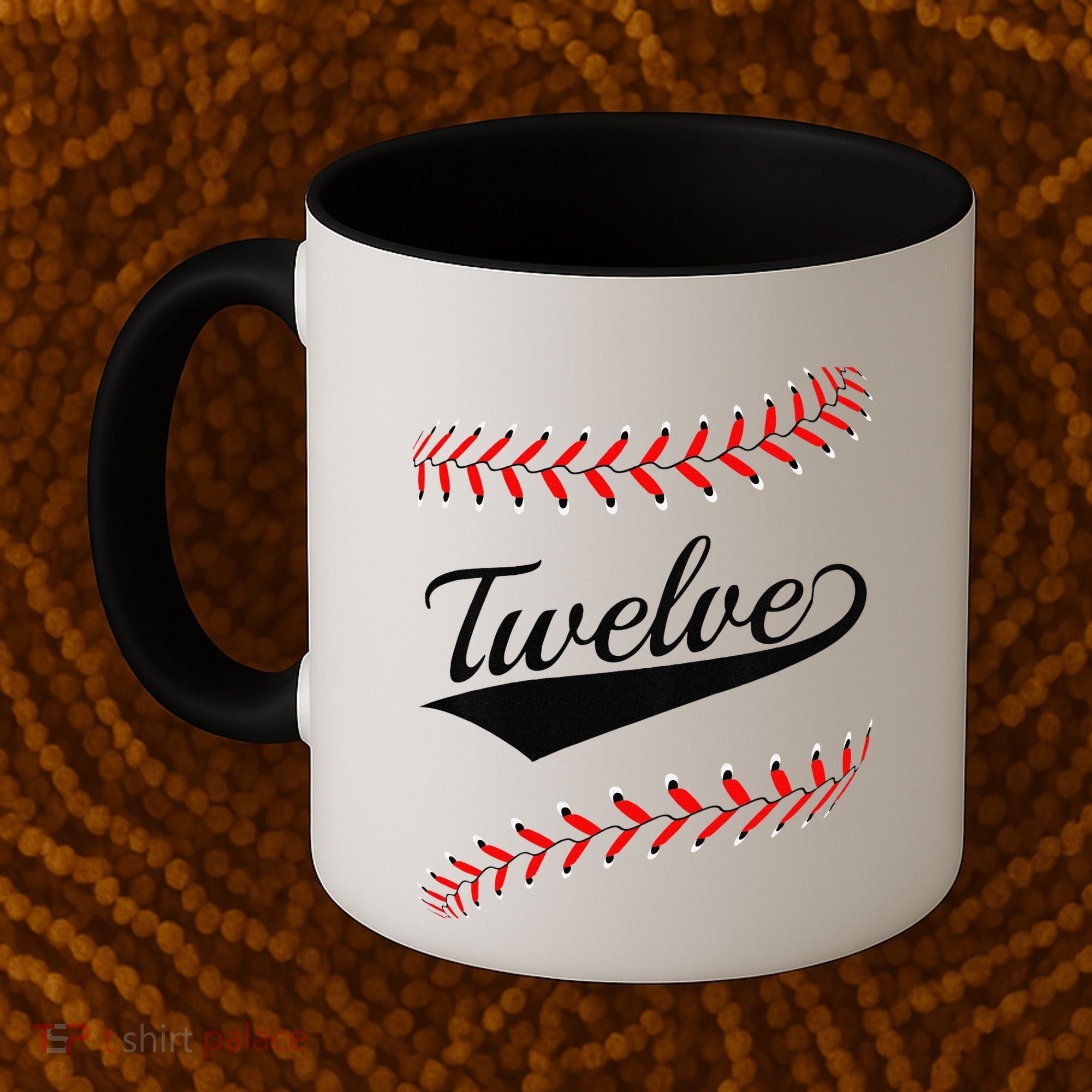 Funny 12 Year Old 12th Baseball Softball Birthday Party Gift Coffee Mug