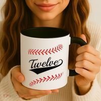 Funny 12 Year Old 12th Baseball Softball Birthday Party Gift Coffee Mug thumb 3
