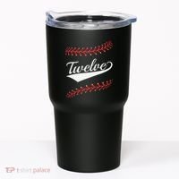 Funny 12 Year Old 12th Baseball Softball Birthday Party Gift Tumbler thumb 0
