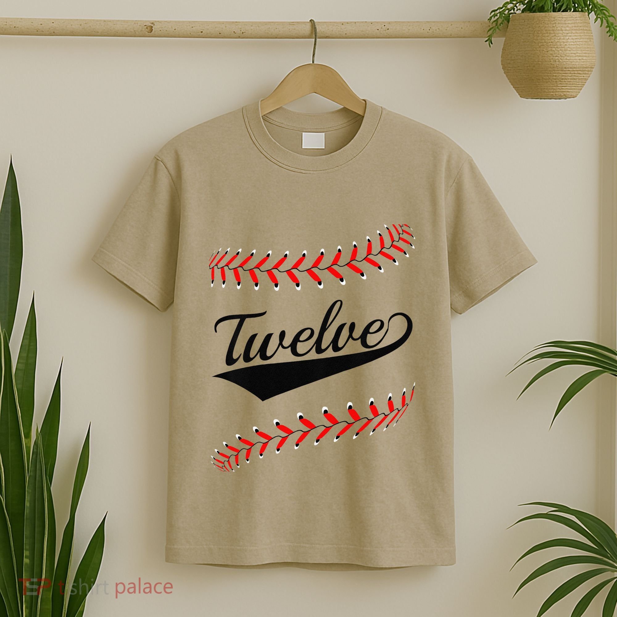 Funny 12 Year Old 12th Baseball Softball Birthday Party Gift T-Shirt