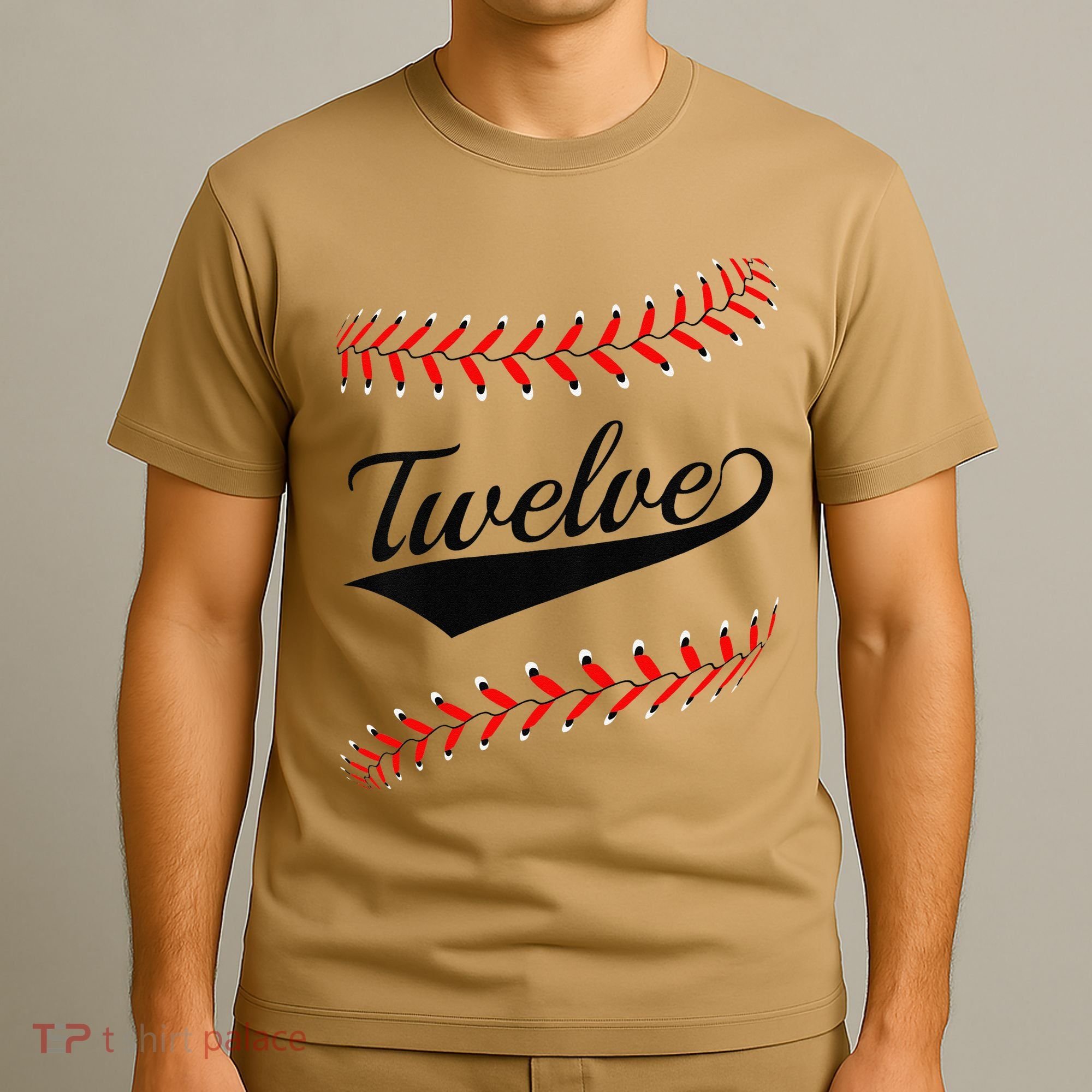 Funny 12 Year Old 12th Baseball Softball Birthday Party Gift T-Shirt