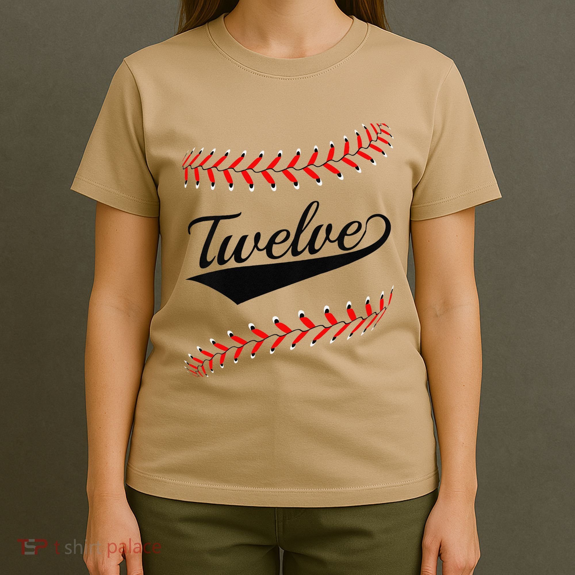 Funny 12 Year Old 12th Baseball Softball Birthday Party Gift T-Shirt